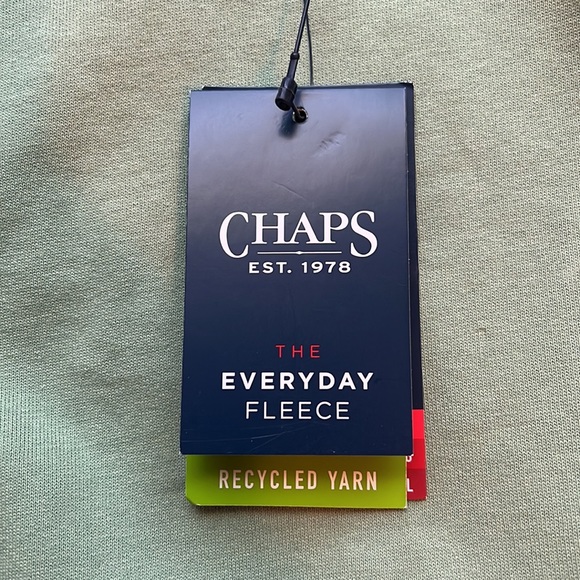 Chaps Everyday Fleece 3/4 Zip - Picture 2 of 8